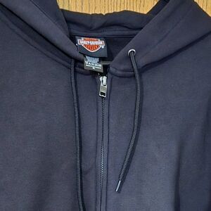 Harley-Davidson Men's Black Hoodie Jacket